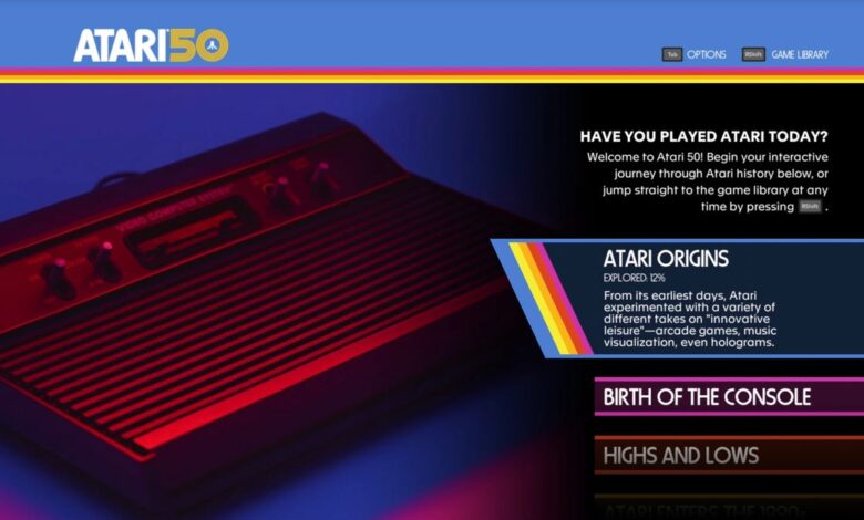Atari 50 Might Be The Best Video Game Anthology Ever