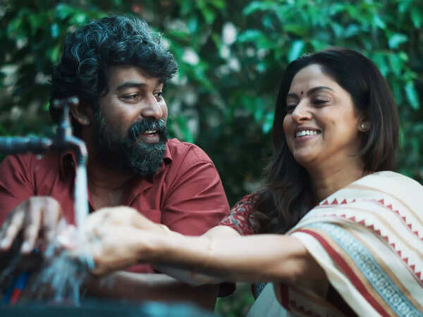 Joju George and Nadiya
