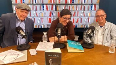 Charlie and Kate Gibson sit down with author David Sedaris for ‘The Book Case’ podcast