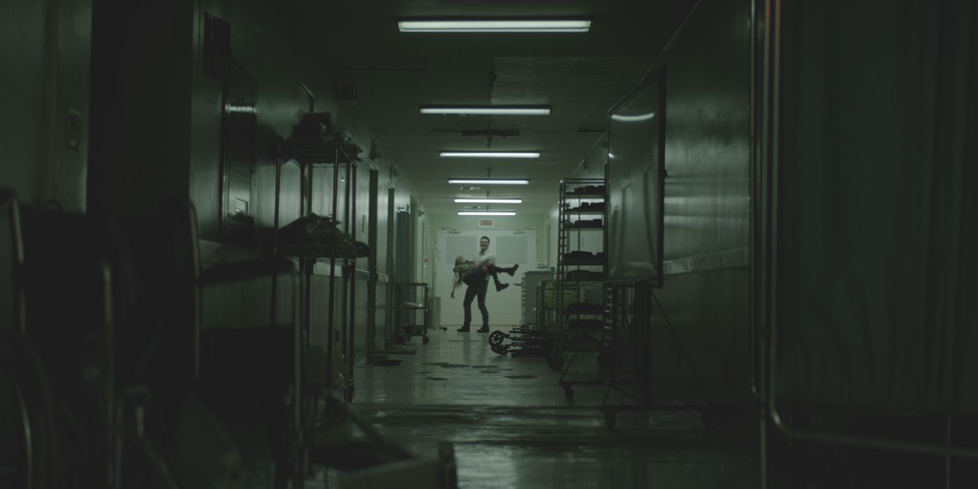 A long scary hall in Southbound.