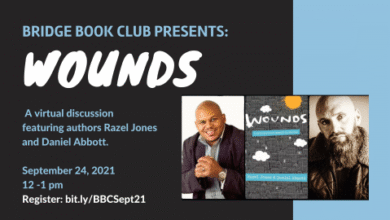Watch Bridge Book Club discussion of collaborative memoir ‘Wounds’