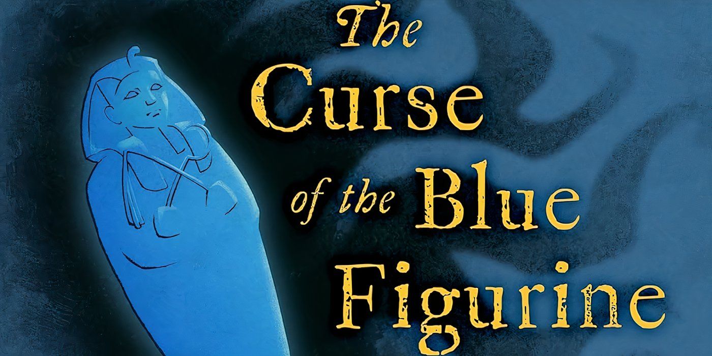 Cover crop of The Curse of the Blue Figurine by John Bellairs