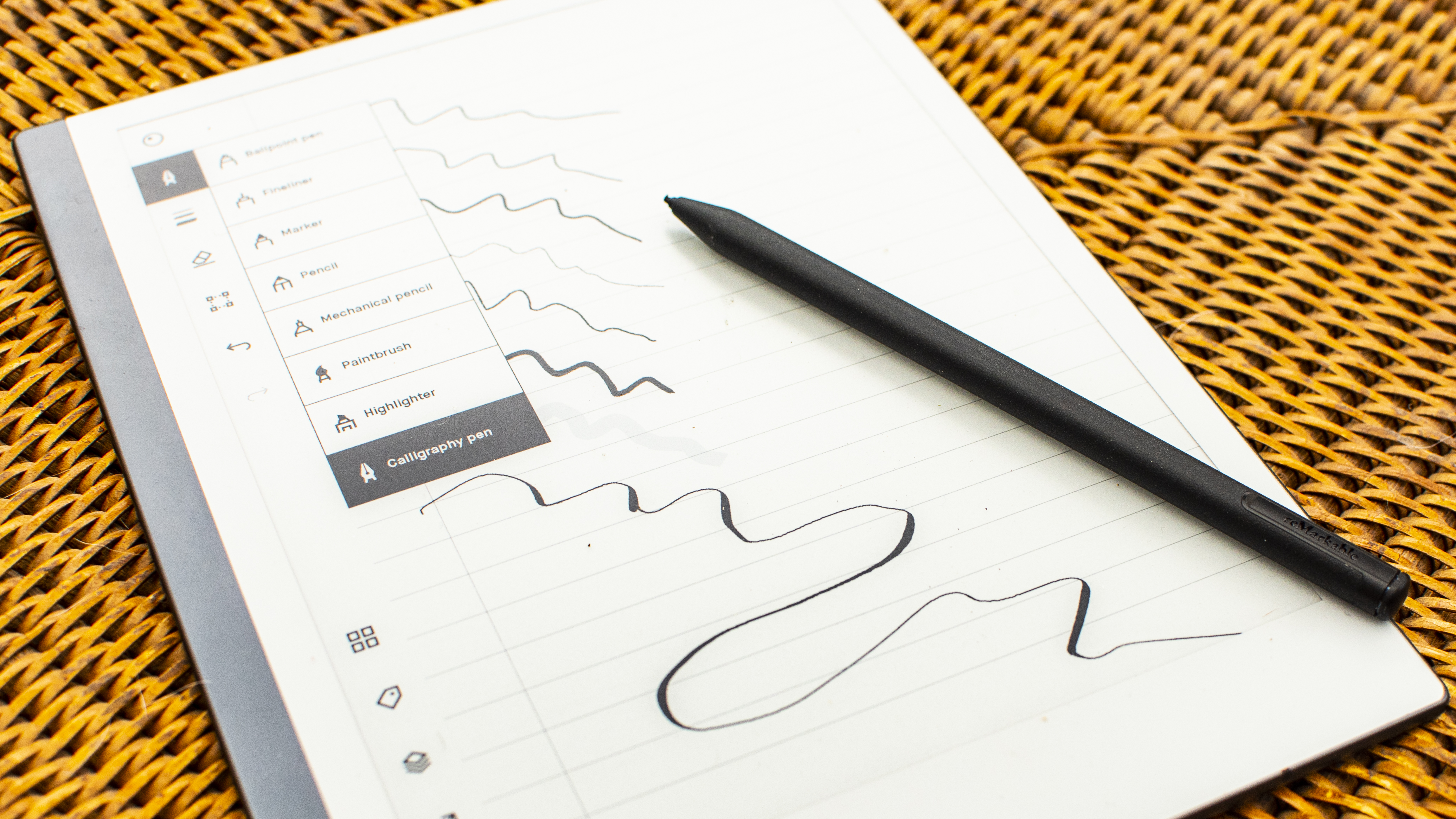 Kindle Scribe and reMarkable 2 e ink writing tablets