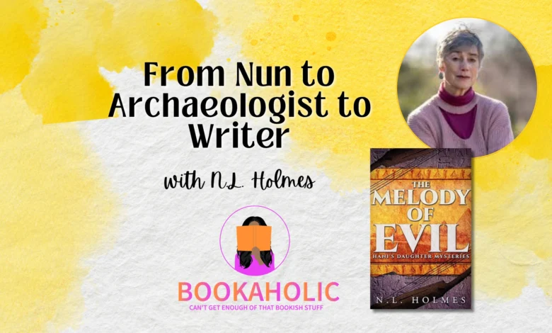Bookaholic Podcast — From Nun to Archaeologist to Writer Bookaholic Podcast — From Nun to Archaeologist to Writer