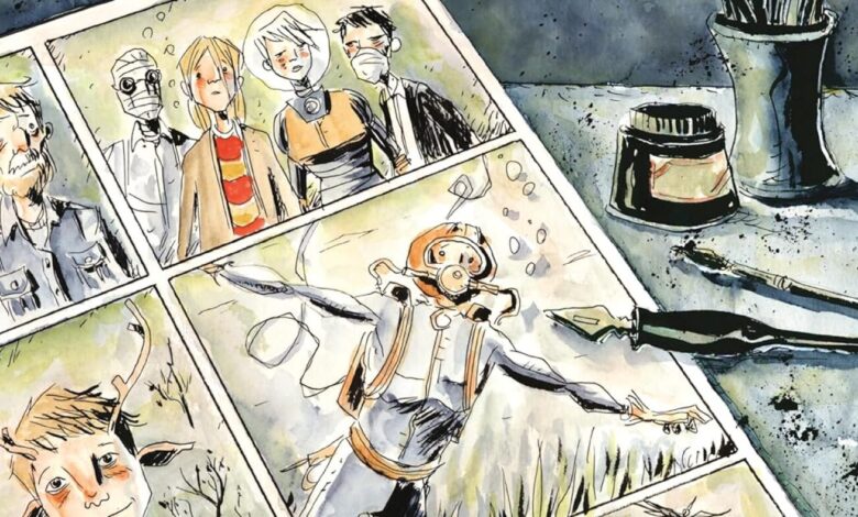 ‘10,000 Ink Stains’ is Jeff Lemire’s memoir of a life in comics : NPR ‘10,000 Ink Stains’ is Jeff Lemire’s memoir of a life in comics : NPR