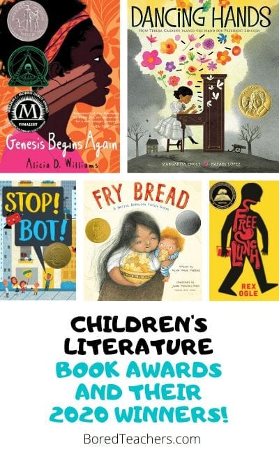 Children's Literature Book Awards and Their 2020 Winners!