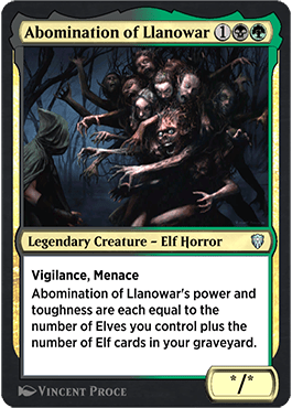 Abomination of Llanowar