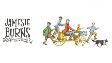 New Children’s Book ‘Jamesie Burns and the Bicycle Thieves’ Published by Hoggett Creative in Dumfries & Galloway