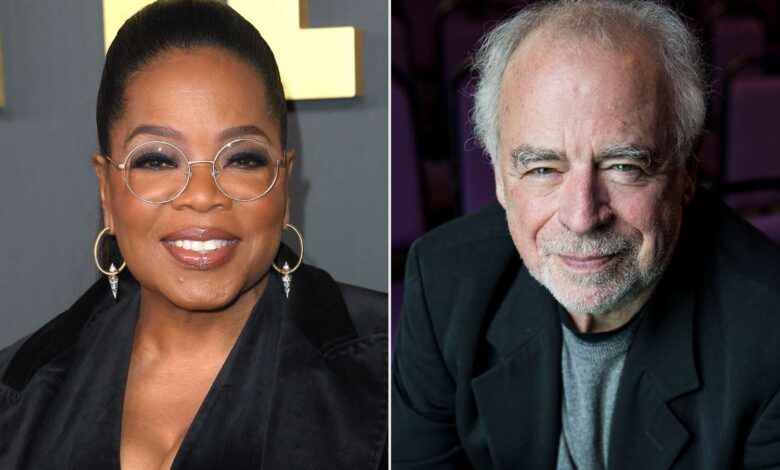 Oprah Winfrey congratulates author Richard Russo, who doesn’t recognize her voice Oprah Winfrey congratulates author Richard Russo, who doesn’t recognize her voice