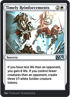 Timely Reinforcements