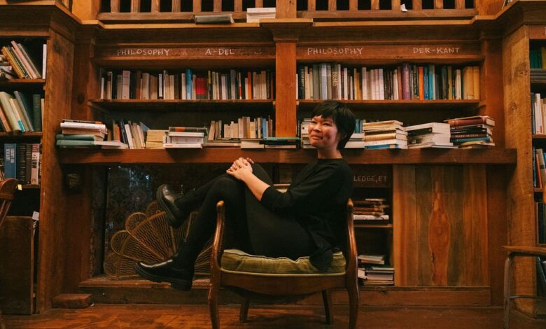 Charity E. Yoro, winner of a 2025 Oregon Book Award for ‘ten-cent flower & other territories’ • Oregon ArtsWatch Charity E. Yoro, winner of a 2025 Oregon Book Award for ‘ten-cent flower & other territories’ • Oregon ArtsWatch