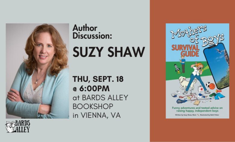 Sep 18 | Parenting Talk with Author Suzy Shaw