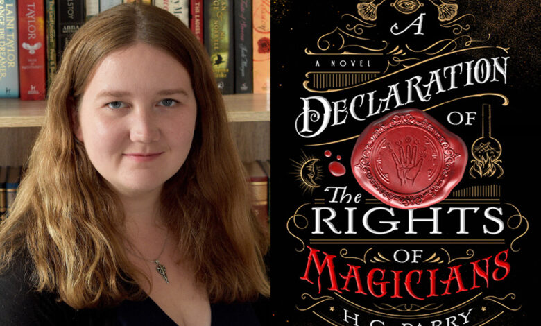 Q&A: H.G. Parry, Author of ‘A Declaration of the Rights of Magicians’ Q&A: H.G. Parry, Author of ‘A Declaration of the Rights of Magicians’
