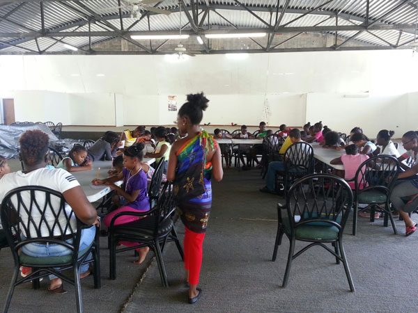 St. Martin News Network – St. Martin children write their own “books” with author Felecita Williams. St. Martin News Network – St. Martin children write their own “books” with author Felecita Williams.