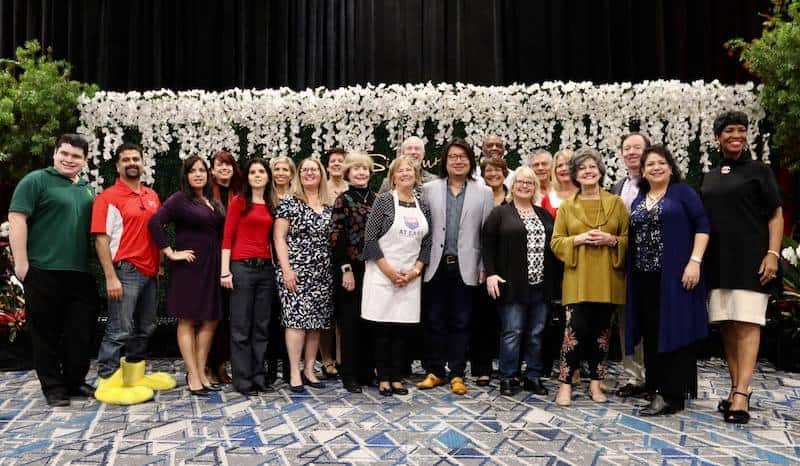 Kevin Kwan with Visiting Authors at 2018 Signature Author Series Event
