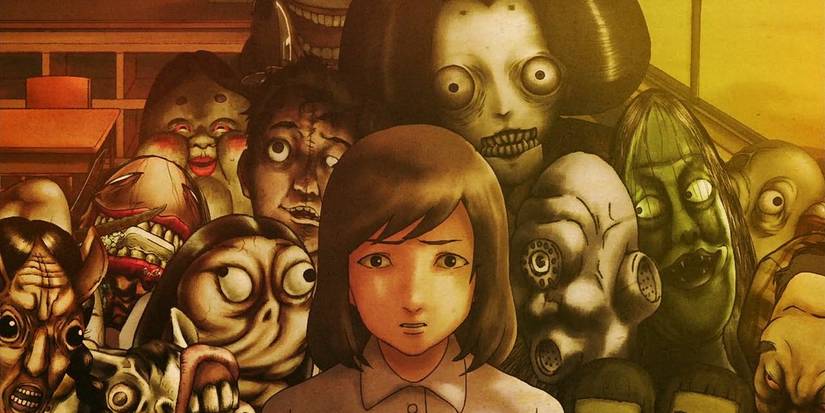 A girl gets followed by demons in Yamishibai: Japanese Ghost Stories