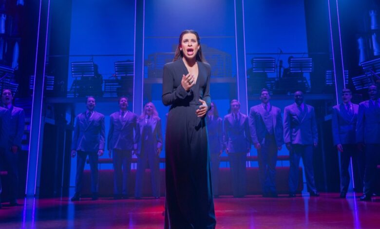 Broadway Musical Stars Lea Michele, Aaron Tveit