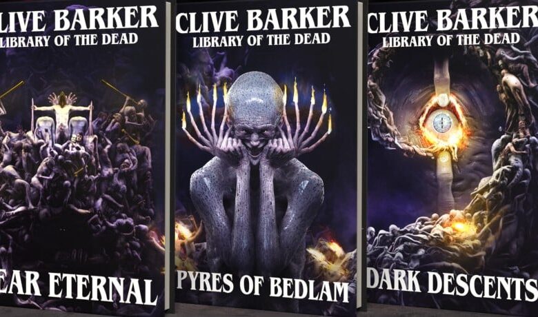 Clive Barker’s LIBRARY OF THE DEAD Revealed: A Trio of New Horror Anthologies Due Out in 2027